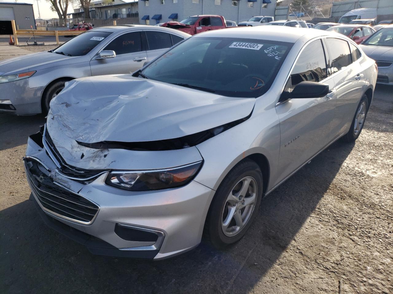 Photo 2 from auction – 2018 CHEVROLET MALIBU LS with VIN 1G1ZB5ST9JF163341