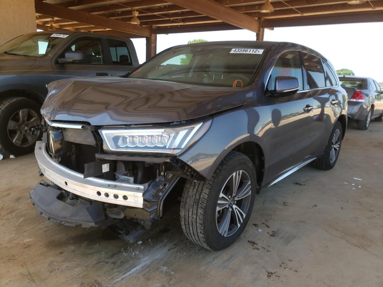 Photo 2 from auction – 2017 ACURA MDX with VIN 5FRYD4H32HB018959