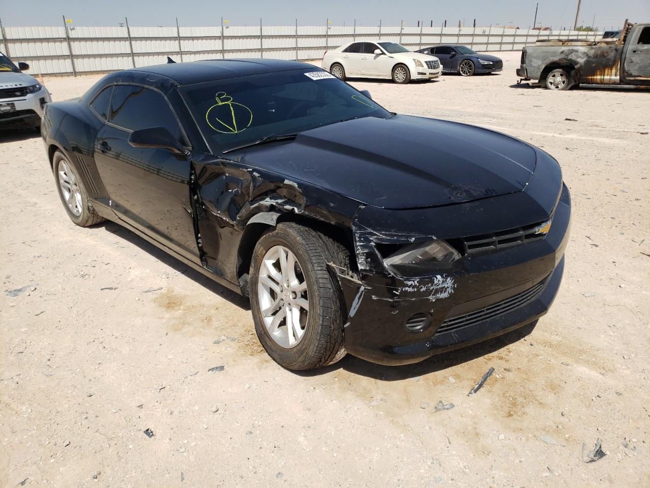 CHEVROLET CAMARO LS 2014 with VIN 2G1FA1E36E9197598 - Photo from auction