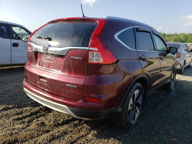 Photo 4 from auction – 2016 HONDA CR-V TOURI with VIN 5J6RM4H91GL048390