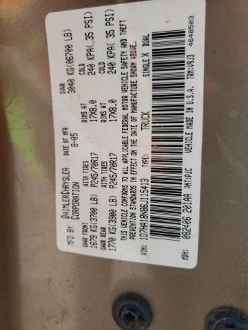 Photo 10 from auction – 2006 DODGE RAM 1500 S with VIN 1D7HA18N86J115413