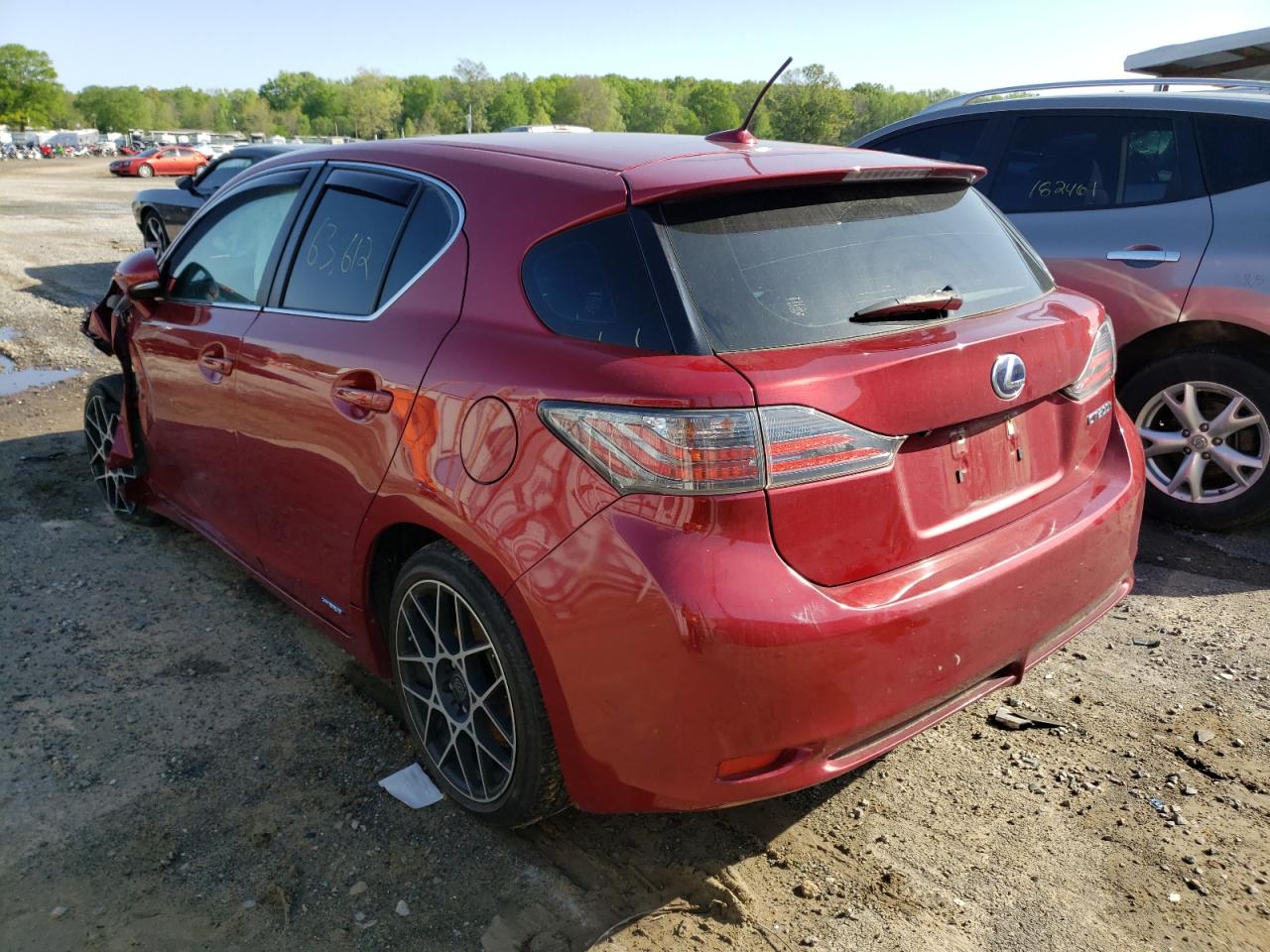 Photo 3 from auction – 2012 LEXUS CT 200 with VIN JTHKD5BH8C2088896