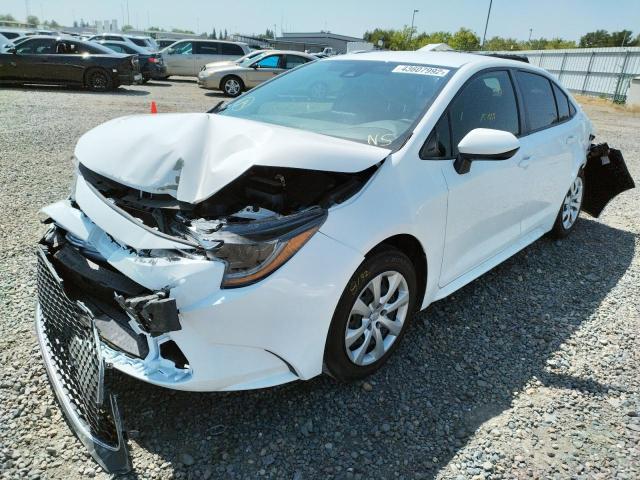 Photo 2 from auction – 2021 TOYOTA COROLLA LE with VIN JTDEPMAE9MJ176936