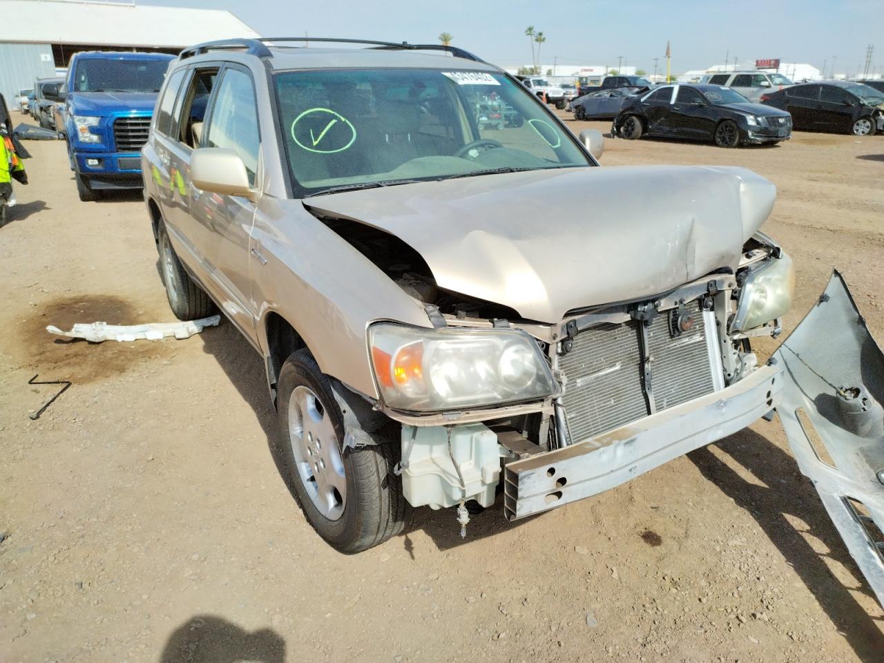 Photo 9 from auction – 2004 TOYOTA HIGHLANDER with VIN JTEEP21A740050822