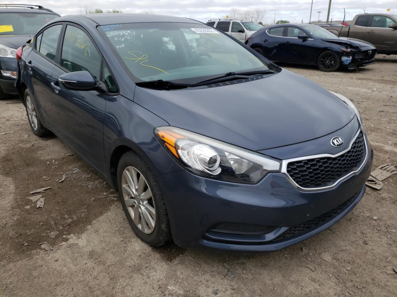 Photo 1 from auction – 2014 KIA FORTE LX with VIN KNAFX4A68E5060275