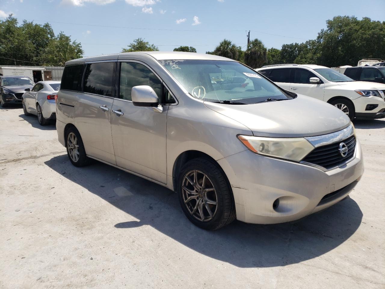 NISSAN QUEST S 2012 with VIN JN8AE2KP3C9038967 - Photo from auction
