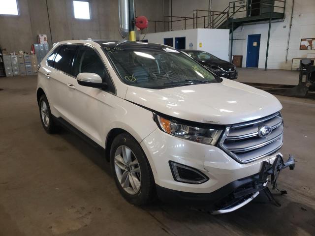FORD EDGE SEL 2017 with VIN 2FMPK4J93HBB89049 - Photo from auction