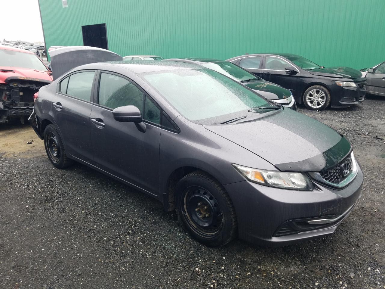HONDA CIVIC LX 2014 with VIN 2HGFB2F42EH003416 - Photo from auction