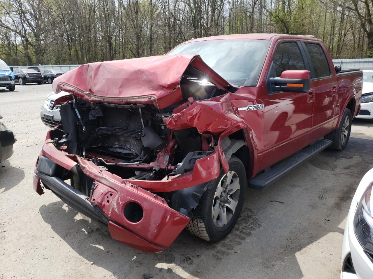 Photo 9 from auction – 2013 FORD F150 SUPER with VIN 1FTFW1CF1DFB95205