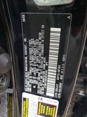 Photo 10 from auction – 2009 TOYOTA VENZA with VIN 4T3BK11A69U018186