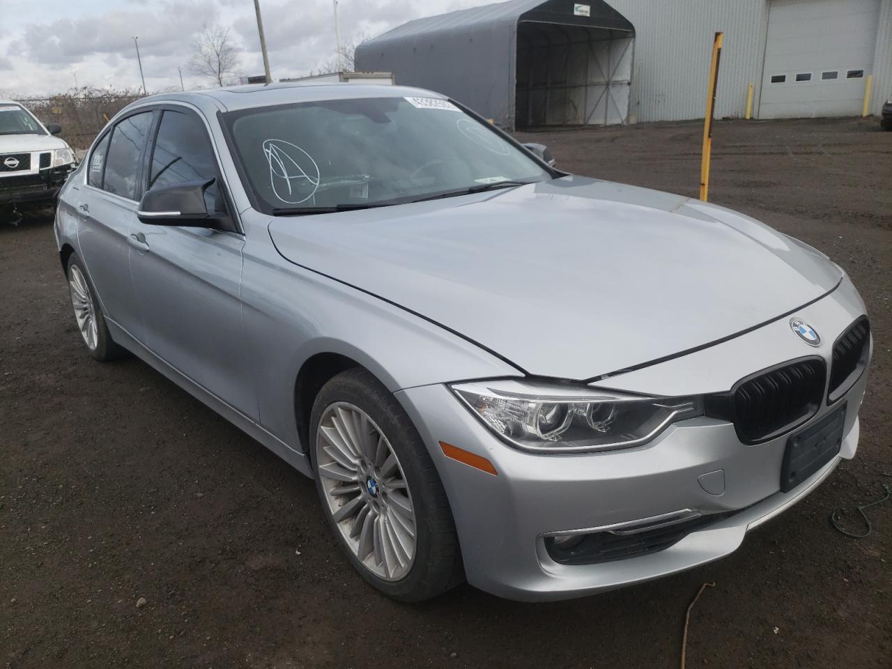 BMW 328 XI 2014 with VIN WBA3B3G52ENR85127 - Photo from auction