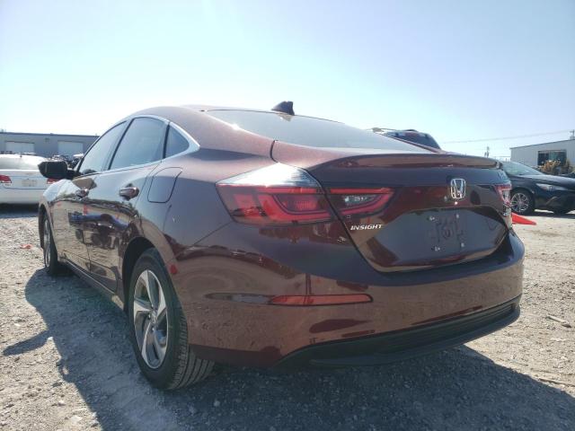 Photo 3 from auction – 2019 HONDA INSIGHT EX with VIN 19XZE4F50KE027888