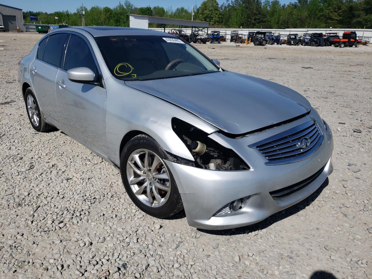 INFINITI G37 2011 with VIN JN1CV6AR1BM353408 - Photo from auction