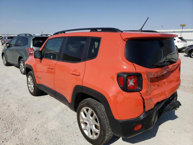 Photo 3 from auction – 2017 JEEP RENEGADE L with VIN ZACCJBBB1HPG03355