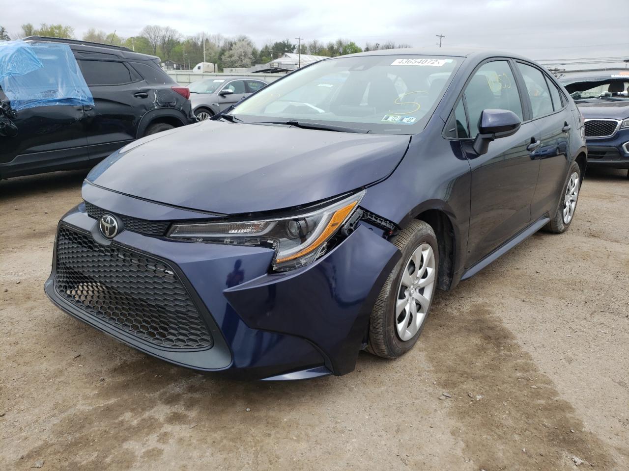 Photo 2 from auction – 2020 TOYOTA COROLLA LE with VIN 5YFEPRAE6LP125725