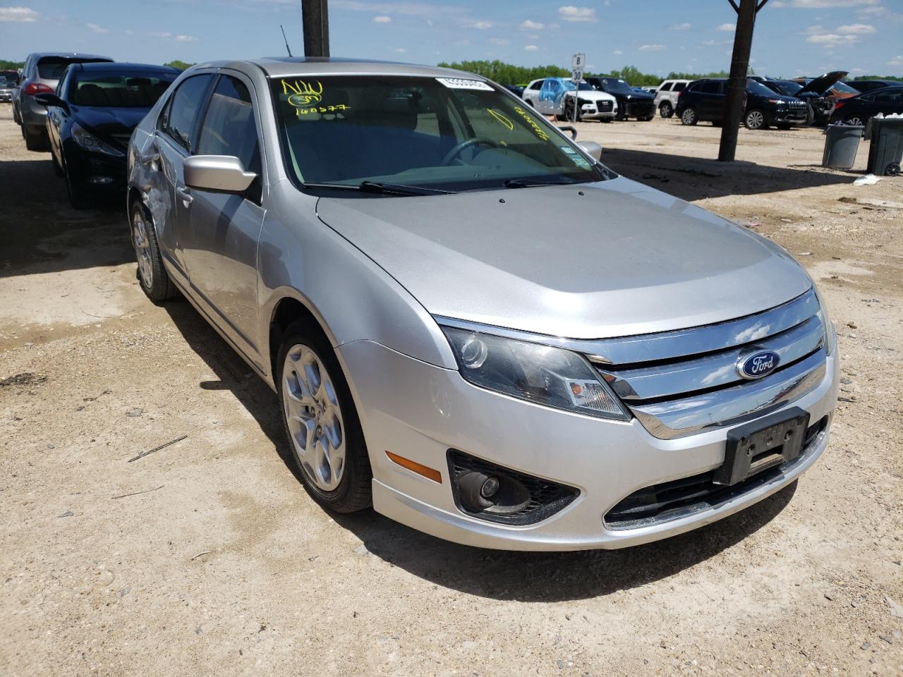 FORD FUSION SE 2011 with VIN 3FAHP0HA2BR160577 - Photo from auction