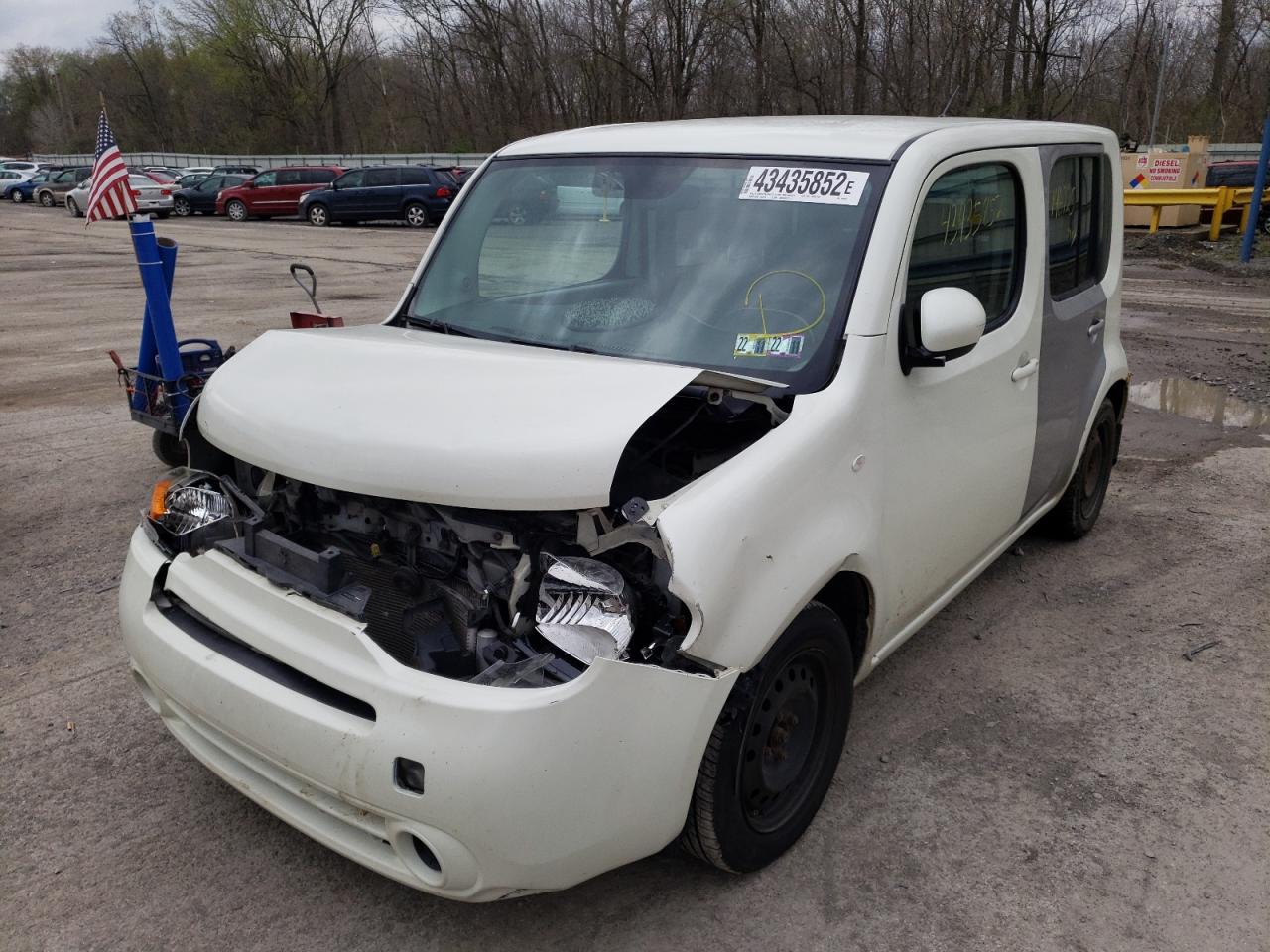Photo 2 from auction – 2009 NISSAN CUBE BASE with VIN JN8AZ28R39T118259