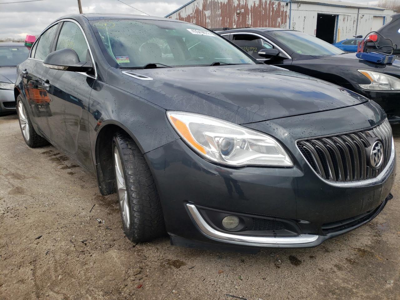 BUICK REGAL PREM 2014 with VIN 2G4GN5EX8E9167427 - Photo from auction