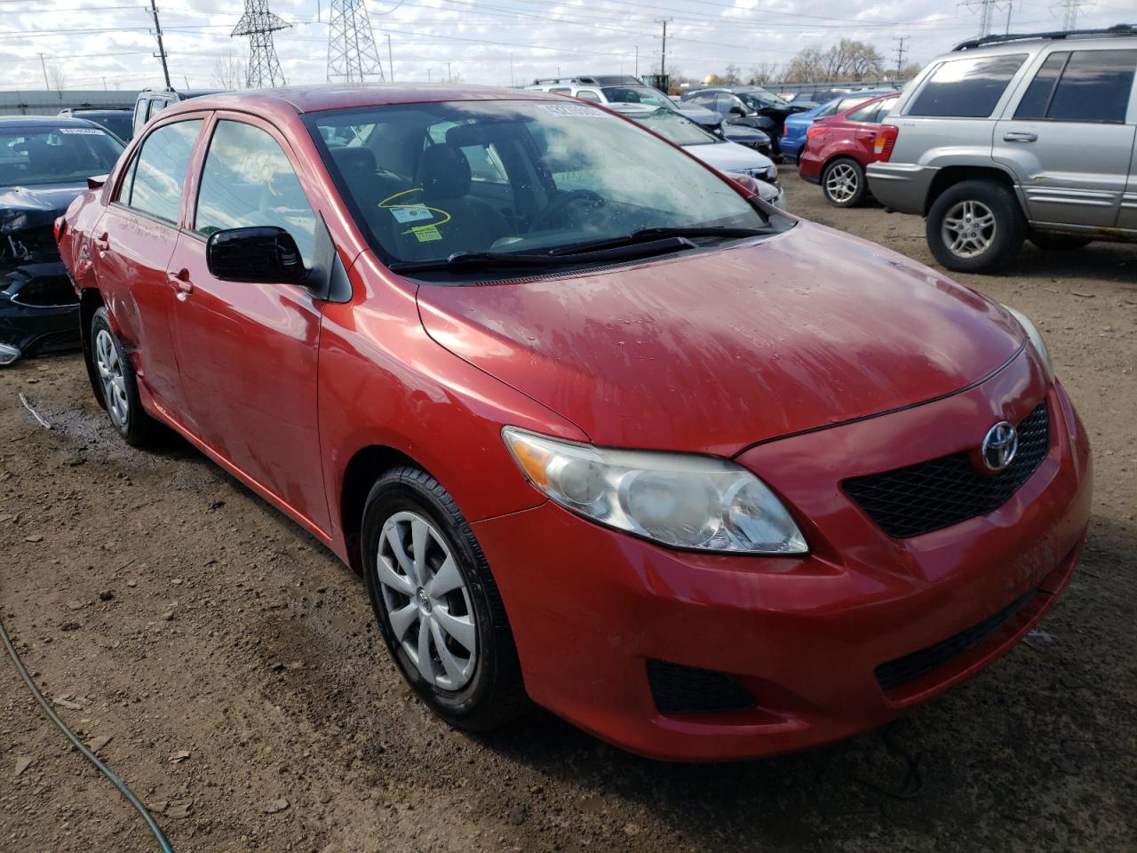 TOYOTA COROLLA BA 2009 with VIN JTDBL40E699066578 - Photo from auction