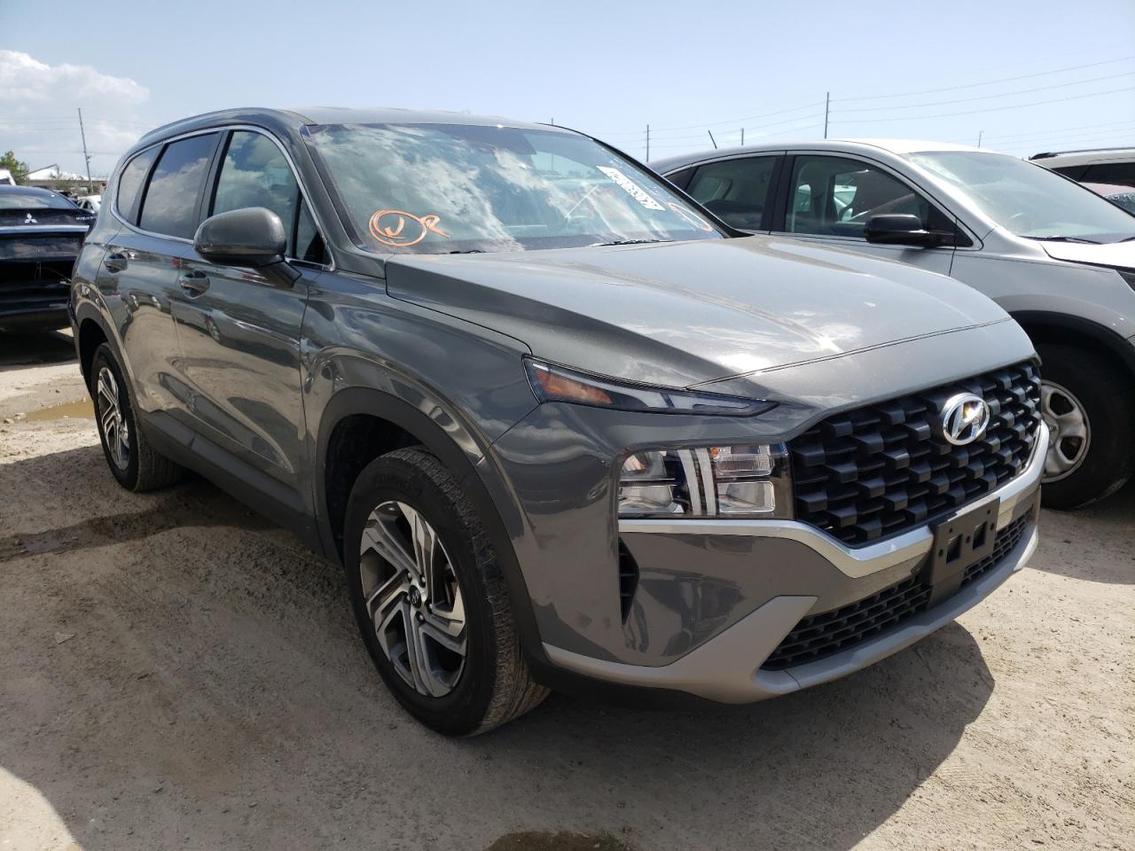 HYUNDAI SANTA FE S 2021 with VIN 5NMS14AJ5MH328122 - Photo from auction