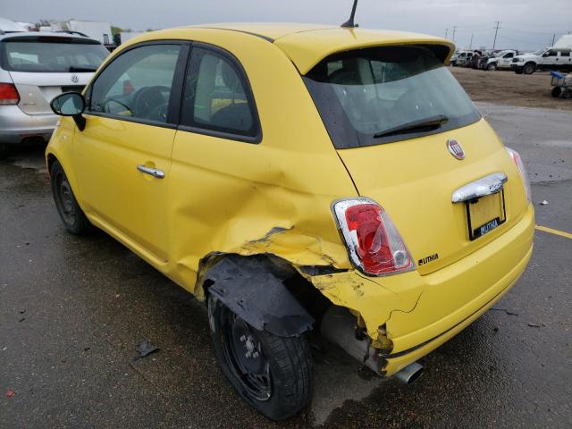 Photo 3 from auction – 2014 FIAT 500 POP with VIN 3C3CFFARXET165290