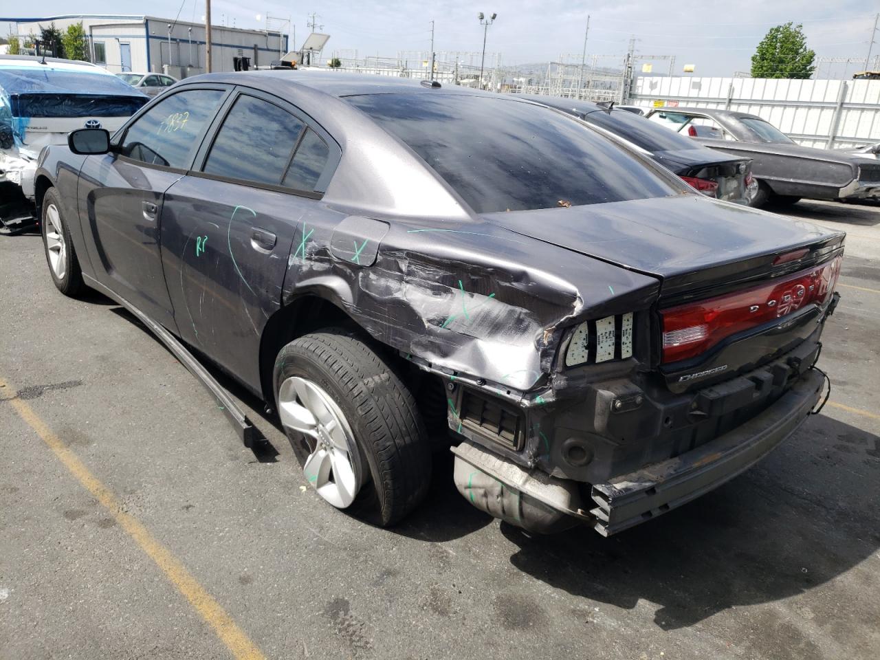 Photo 3 from auction – 2014 DODGE CHARGER SX with VIN 2C3CDXHG1EH239236