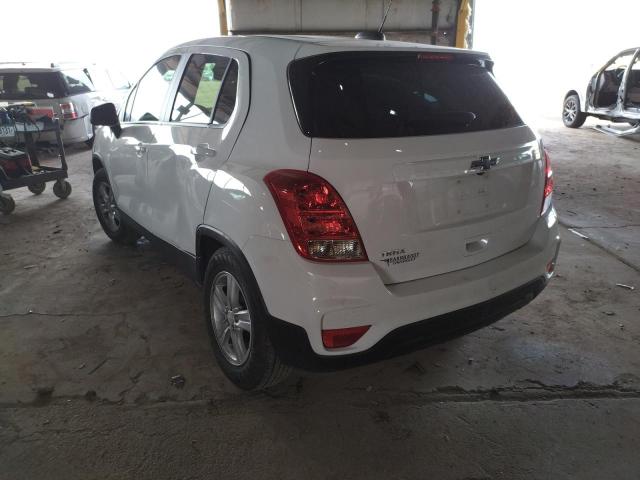Photo 3 from auction – 2020 CHEVROLET TRAX LS with VIN KL7CJKSB8LB087222