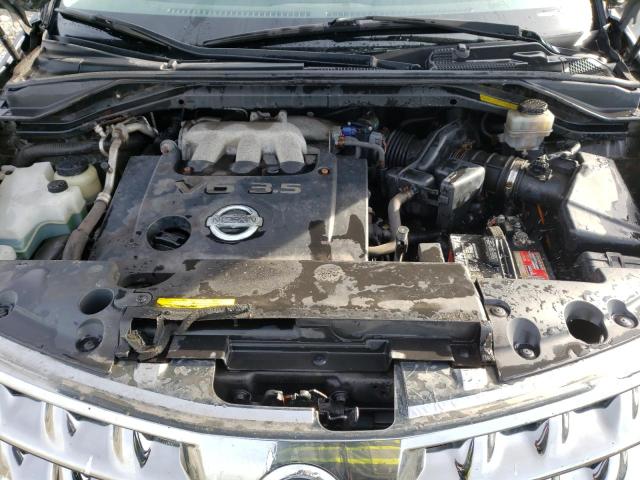 Photo 7 from auction – 2007 NISSAN MURANO SL with VIN JN8AZ08W87W642500
