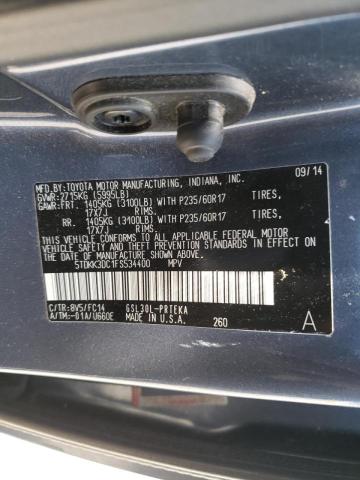 Photo 10 from auction – 2015 TOYOTA SIENNA LE with VIN 5TDKK3DC1FS534400
