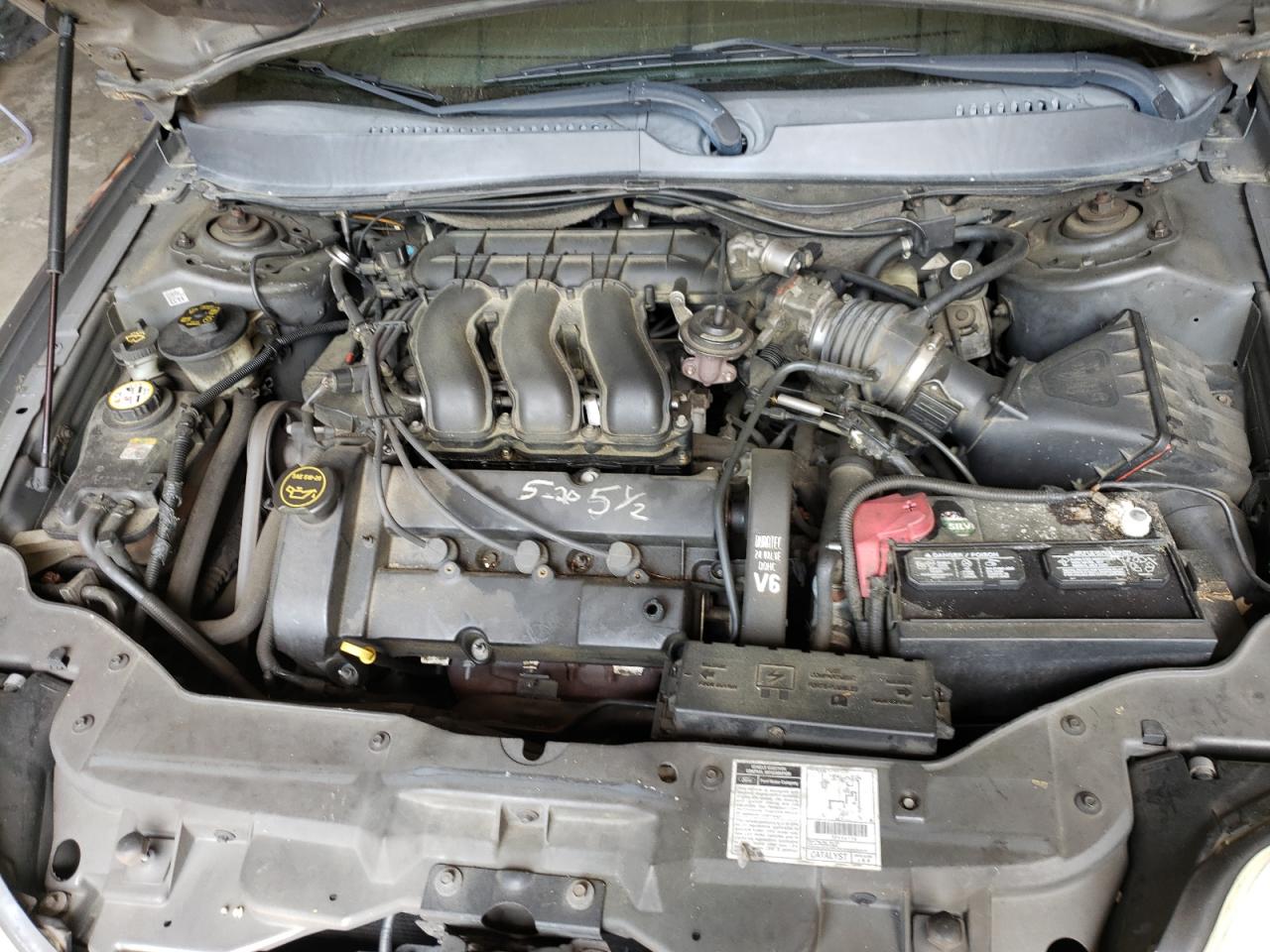 Photo 7 from auction – 2002 MERCURY SABLE with VIN 1MEFM55S42A615698