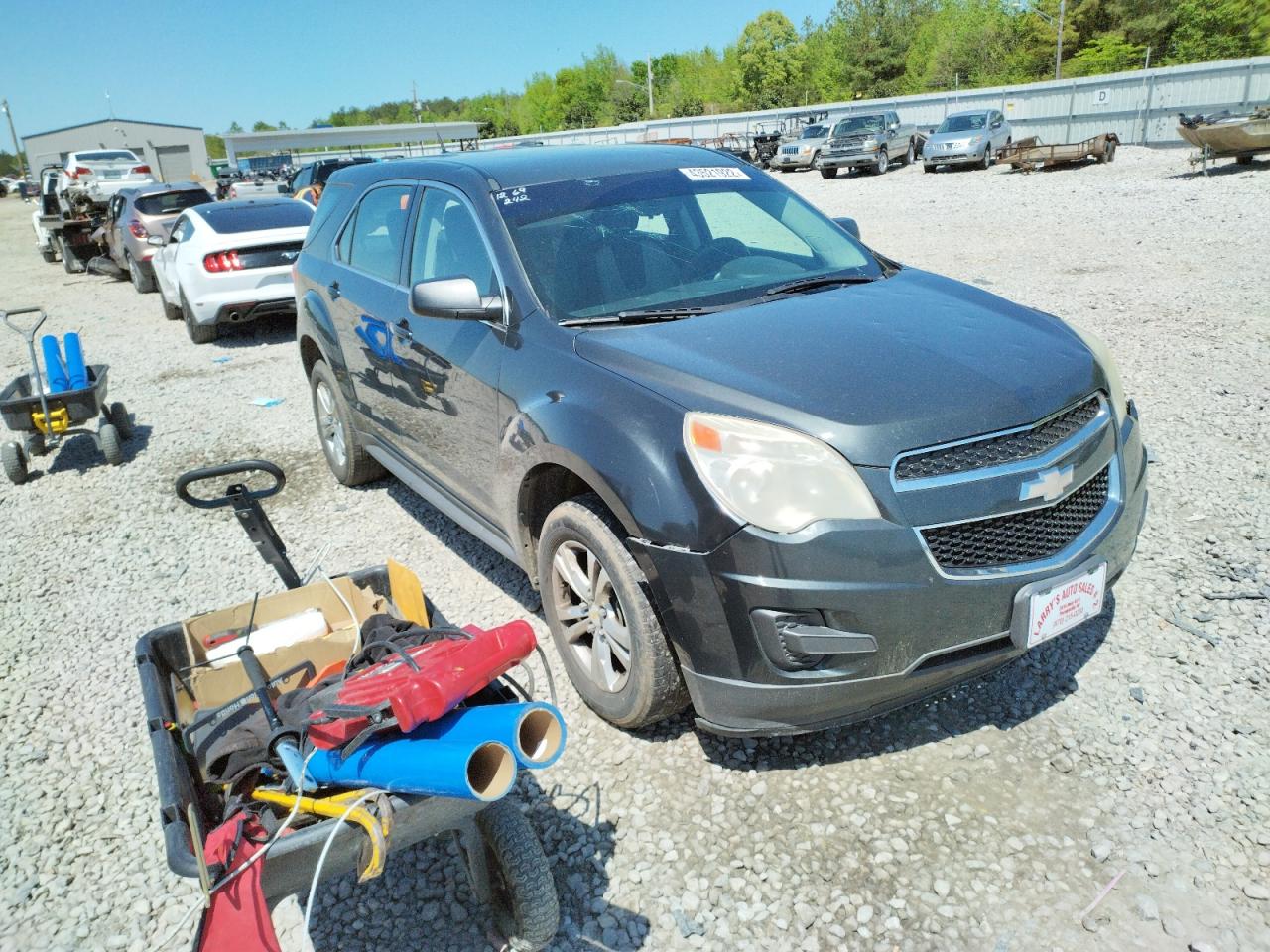 CHEVROLET EQUINOX LS 2012 with VIN 2GNALBEK8C1297004 - Photo from auction