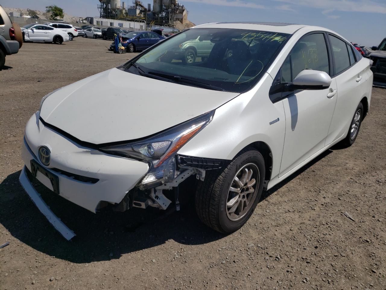 Photo 2 from auction – 2017 TOYOTA PRIUS with VIN JTDKARFU2H3541047