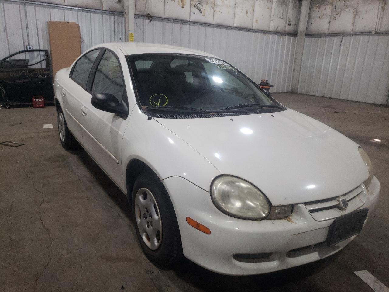 DODGE NEON 2002 with VIN 1B3ES26C32D615765 - Photo from auction