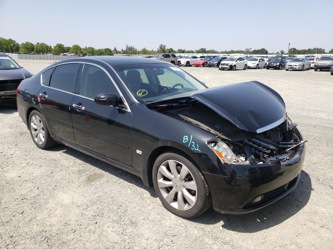 INFINITI M35 BASE 2007 with VIN JNKAY01E57M304000 - Photo from auction