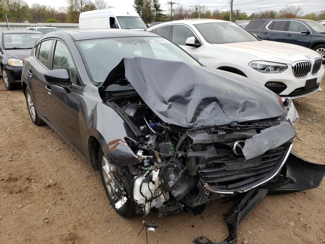 MAZDA 3 GRAND TO 2014 with VIN 3MZBM1M76EM123426 - Photo from auction