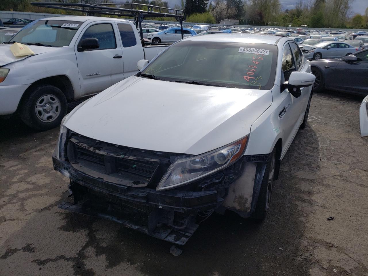 Photo 2 from auction – 2013 KIA OPTIMA HYB with VIN KNAGM4AD3D5056421