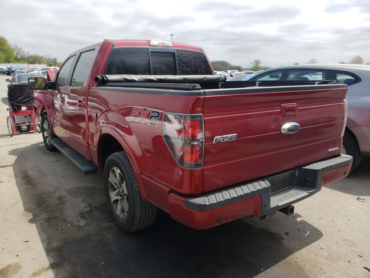 Photo 3 from auction – 2013 FORD F150 SUPER with VIN 1FTFW1CF1DFB95205
