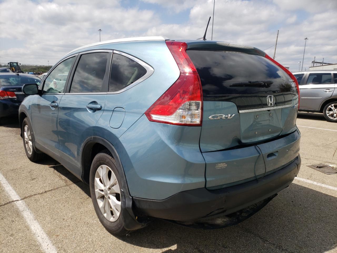 Photo 3 from auction – 2014 HONDA CR-V EXL with VIN 2HKRM4H71EH618118