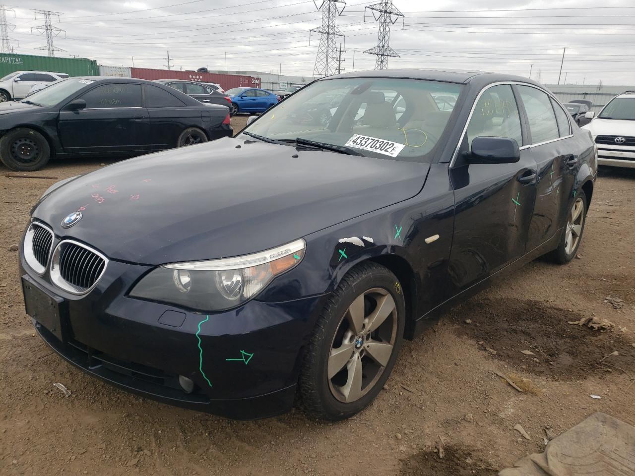 Photo 2 from auction – 2006 BMW 525 XI with VIN WBANF33516CS37520