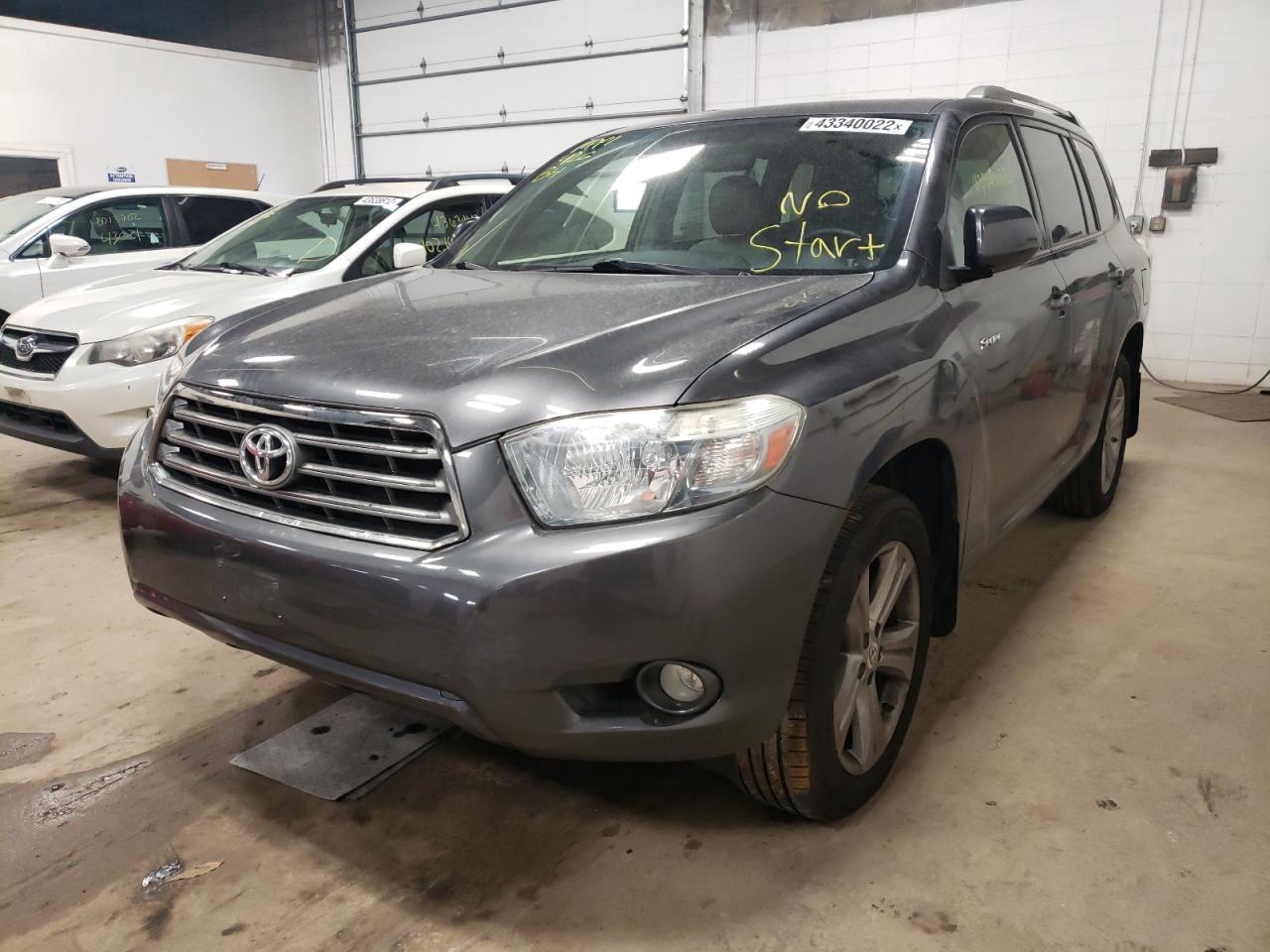 Photo 2 from auction – 2008 TOYOTA HIGHLANDER with VIN JTEES43A582035494