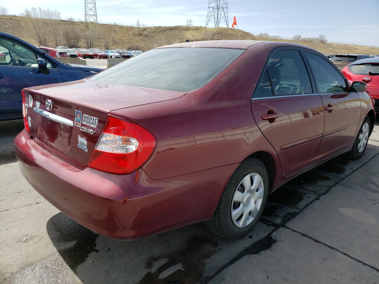 Photo 4 from auction – 2004 TOYOTA CAMRY LE with VIN 4T1BE32K74U264742