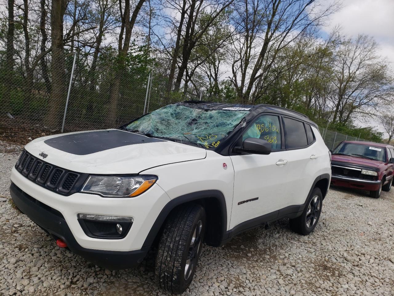 Photo 2 from auction – 2018 JEEP COMPASS TR with VIN 3C4NJDDBXJT198886