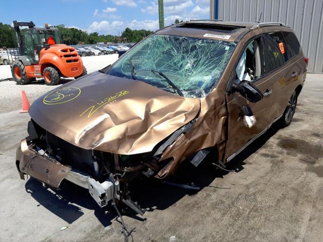 Photo 2 from auction – 2017 NISSAN PATHFINDER with VIN 5N1DR2MN6HC609866
