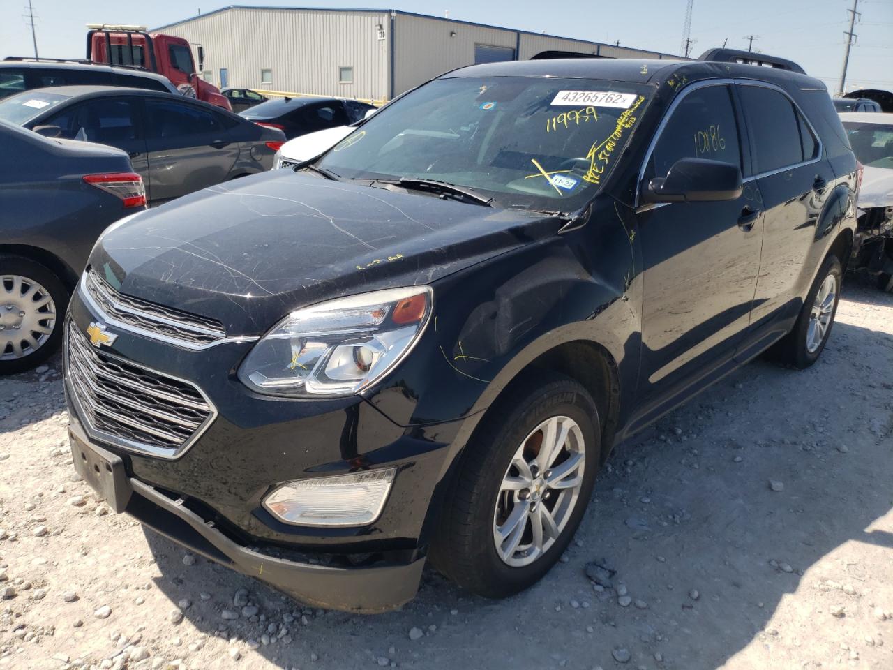 Photo 2 from auction – 2016 CHEVROLET EQUINOX LT with VIN 2GNALCEK8G1119959