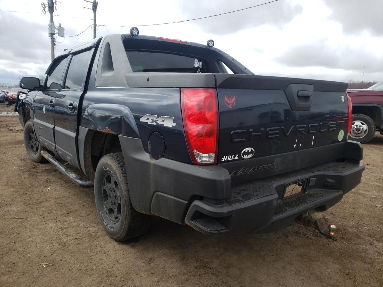 Photo 3 from auction – 2004 CHEVROLET AVALANCHE with VIN 3GNEK12TX4G160716