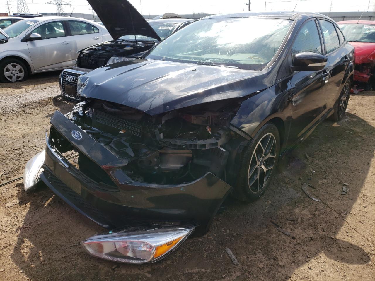 Photo 2 from auction – 2015 FORD FOCUS SE with VIN 1FADP3F27FL360841