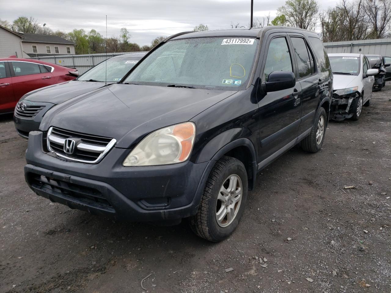 Photo 2 from auction – 2003 HONDA CR-V EX with VIN SHSRD788X3U148587