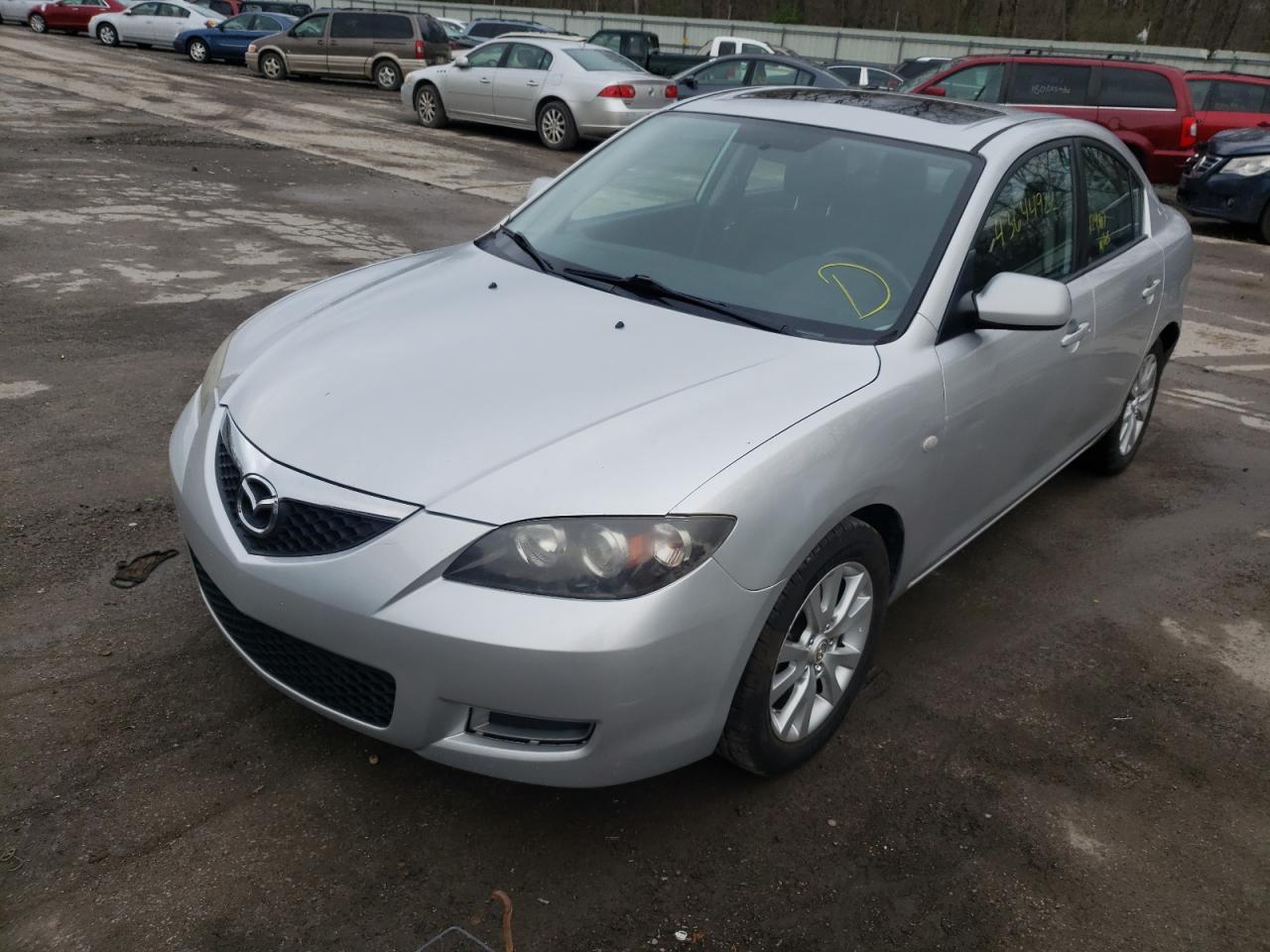 Photo 2 from auction – 2008 MAZDA 3 I with VIN JM1BK32G981804348