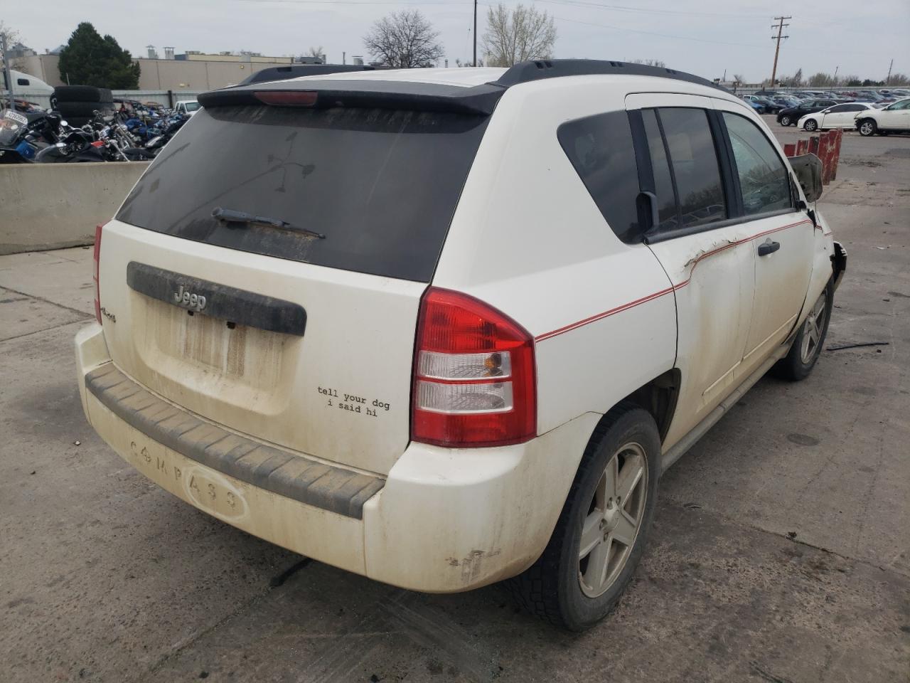 Photo 4 from auction – 2009 JEEP COMPASS SP with VIN 1J4FF47B69D205913