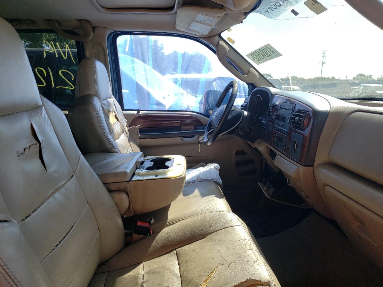 Photo 5 from auction – 2006 FORD F250 SUPER with VIN 1FTSW21586EC28319